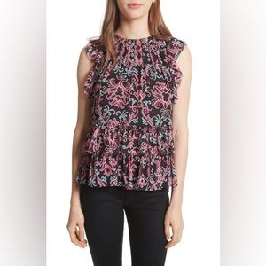 Kate spade ♠️ paisley sleeveless top